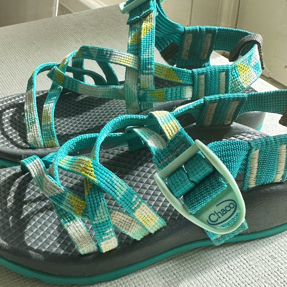 EUC Youth Teal Chacos